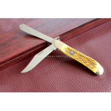 Resin Handle Double Blades Knife (SE-0486)